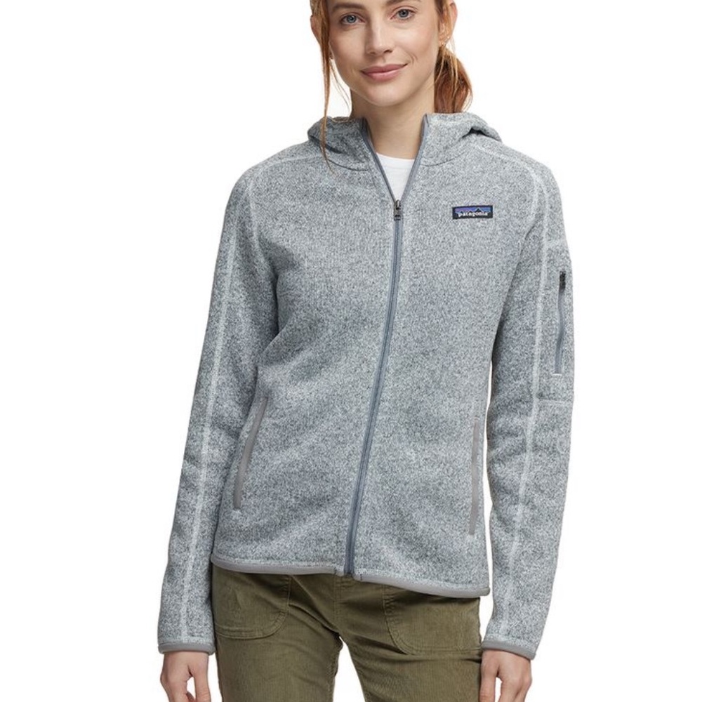 Women’s Patagonia Full Zip w/hood better sweater